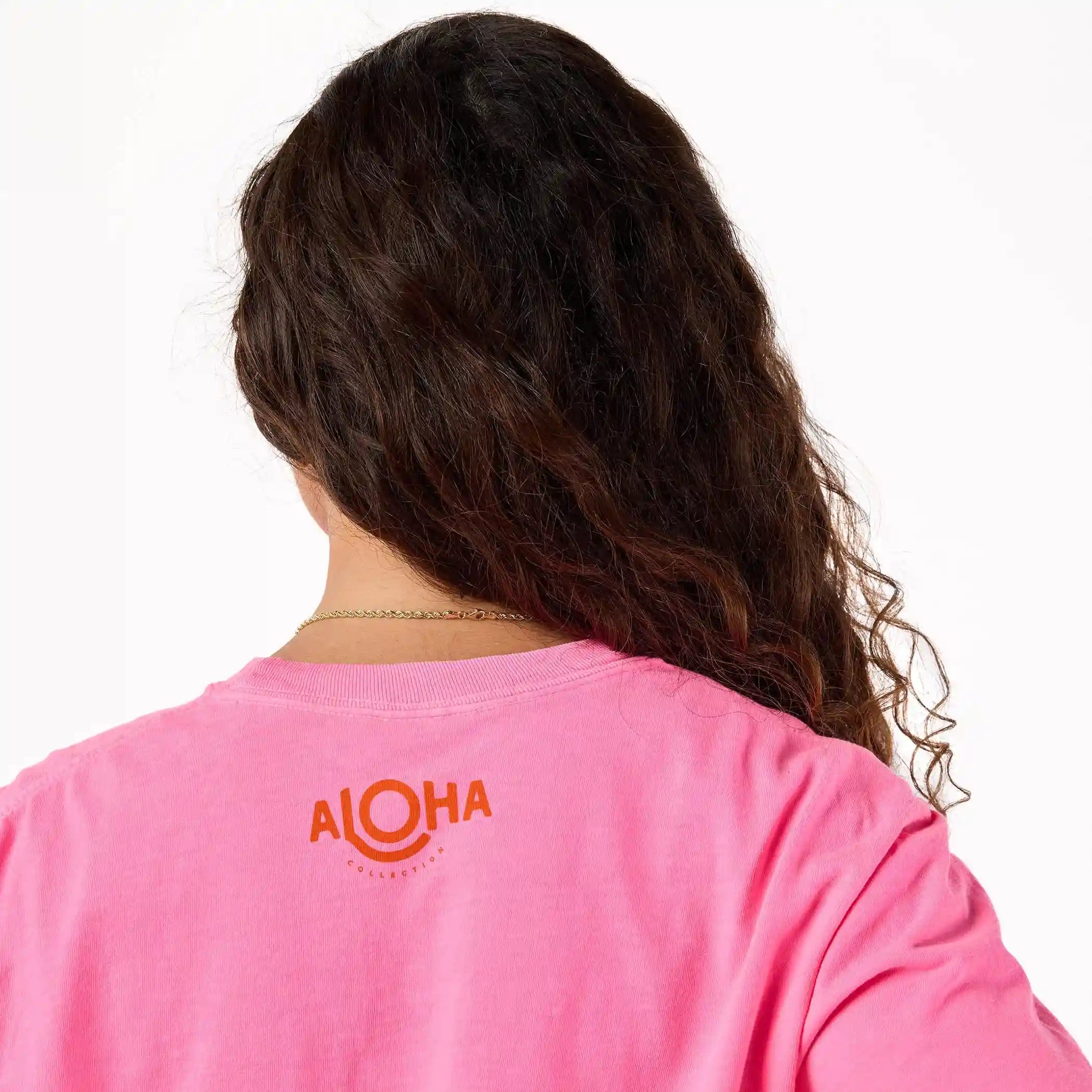 Heipua Short Sleeve in Neon Pink Secondary image