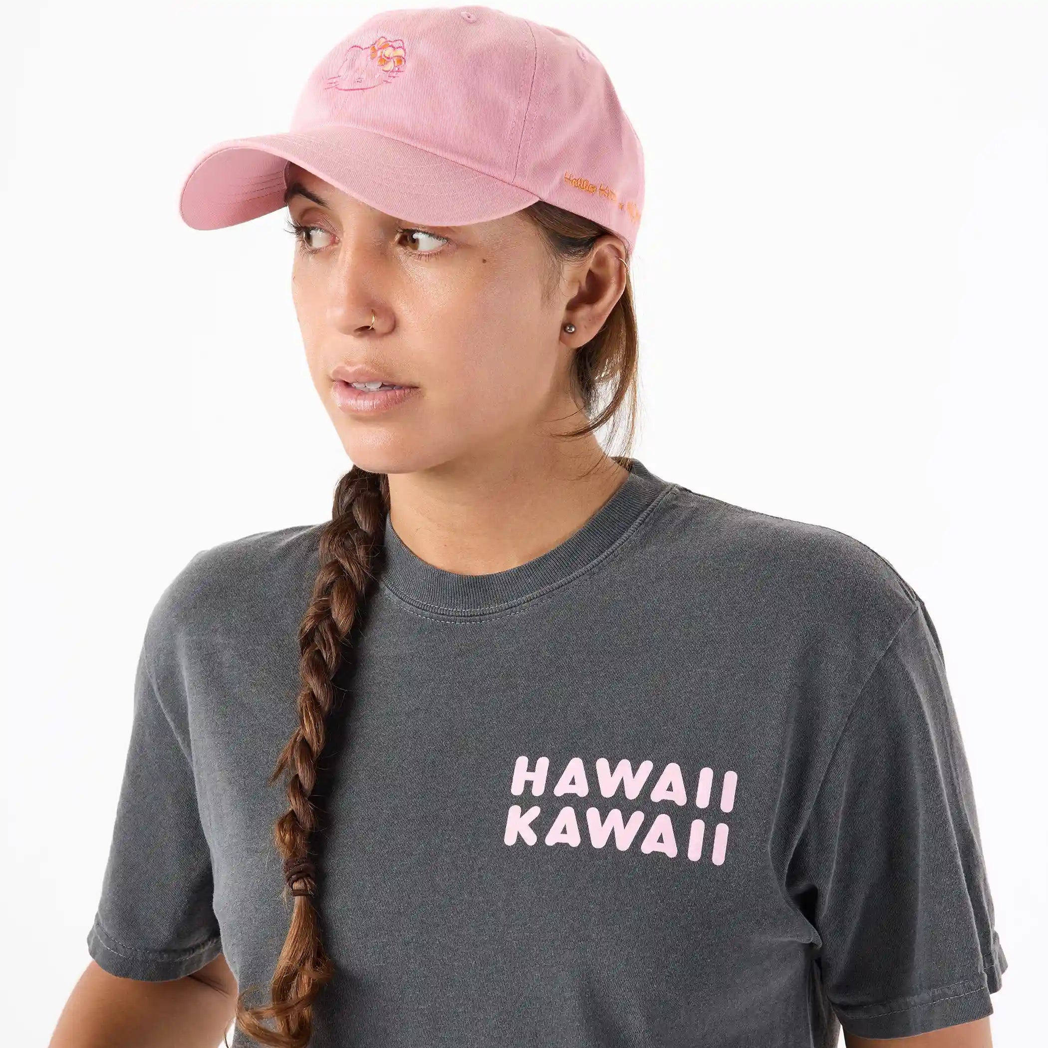 Dad Hat | Hello Kitty® - Pink Secondary image