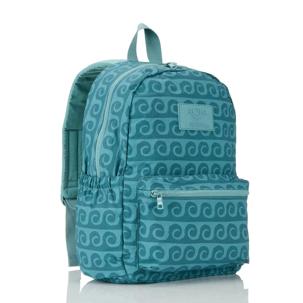 Party Wave Keep It Light Backpack in Tide