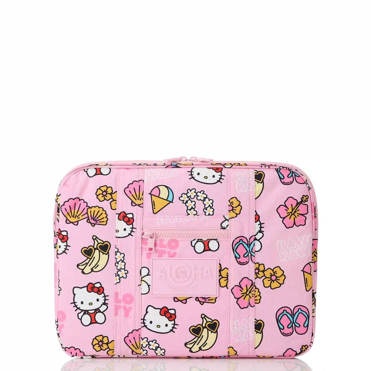 Hawaii Kawaii Icons 13 Inch Keep it Light Laptop Case in Black Main image