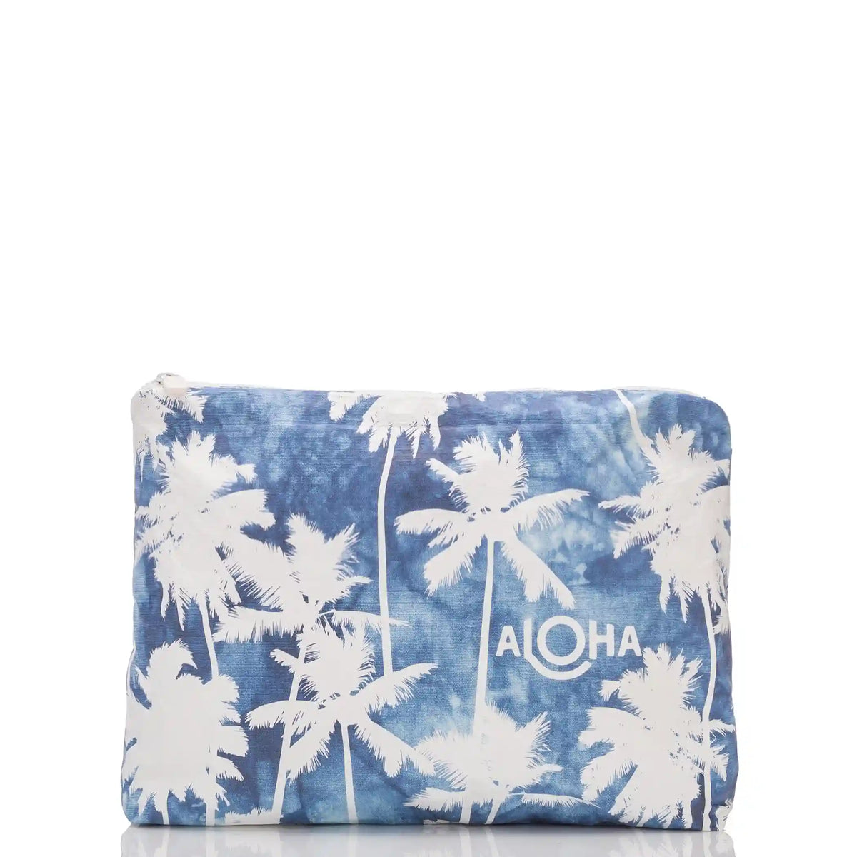 Mid Indigo Coco Palms Pouch Main image