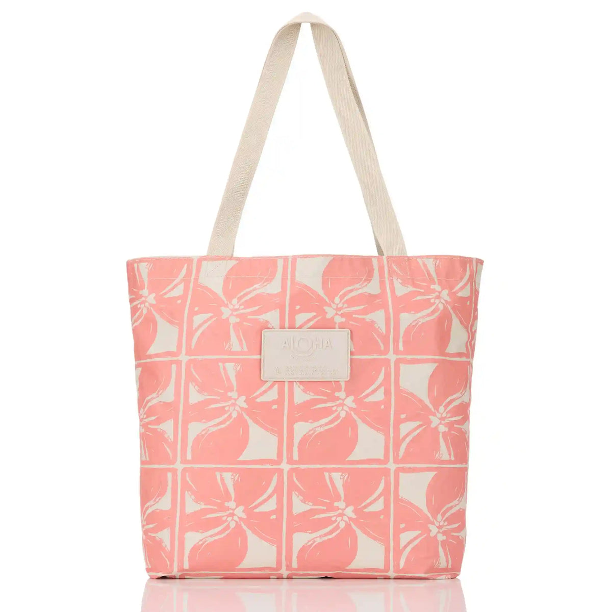 Lattice Reversible Tote in Sun Baked Main image
