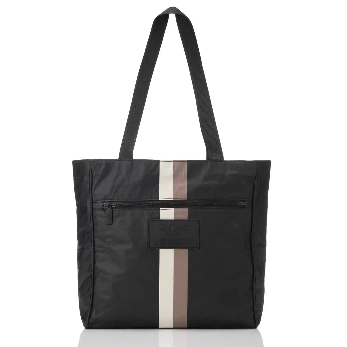 Shop Go-To Tote Le Voyageur in Caffe on Black Main image