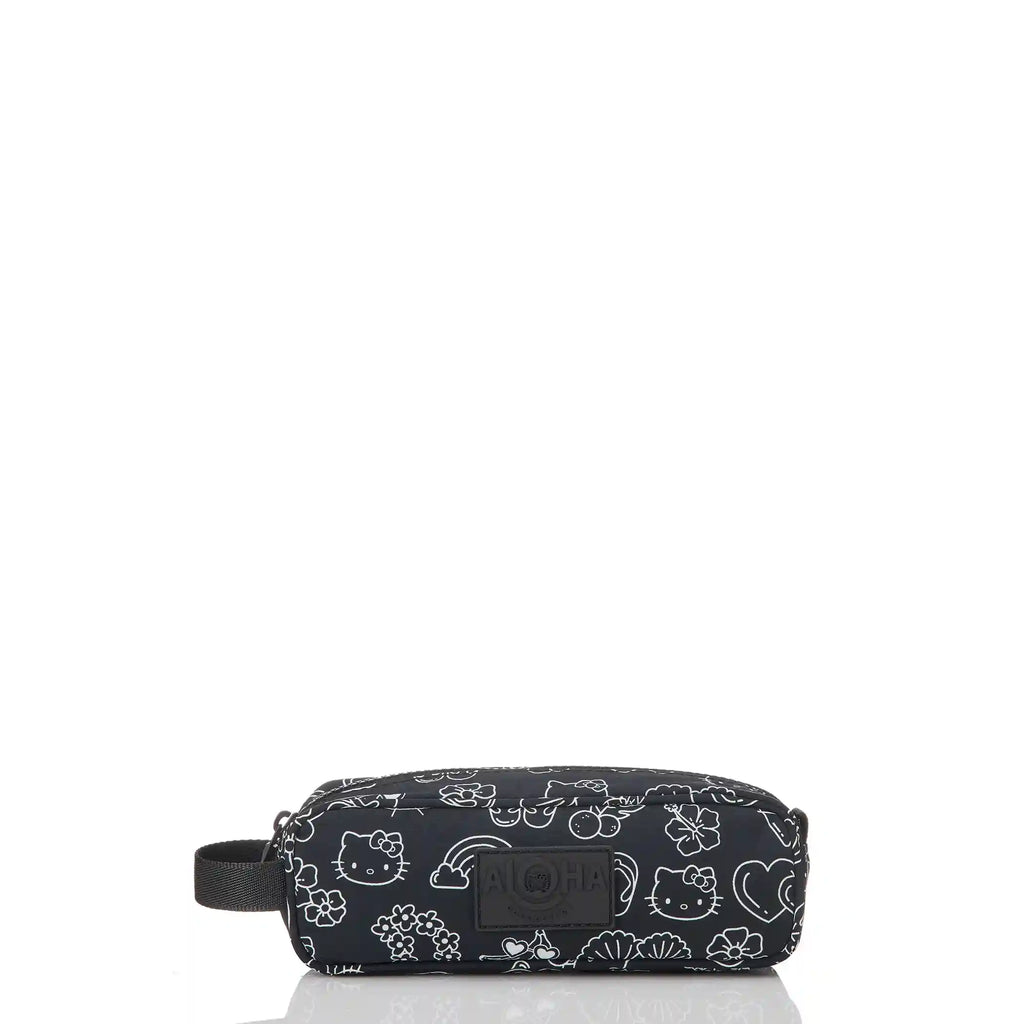 ALOHA Icons Pencil Case in White