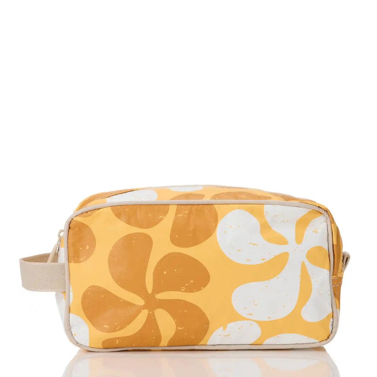 Funky Plumeria Dopp Kit in Honey Main image