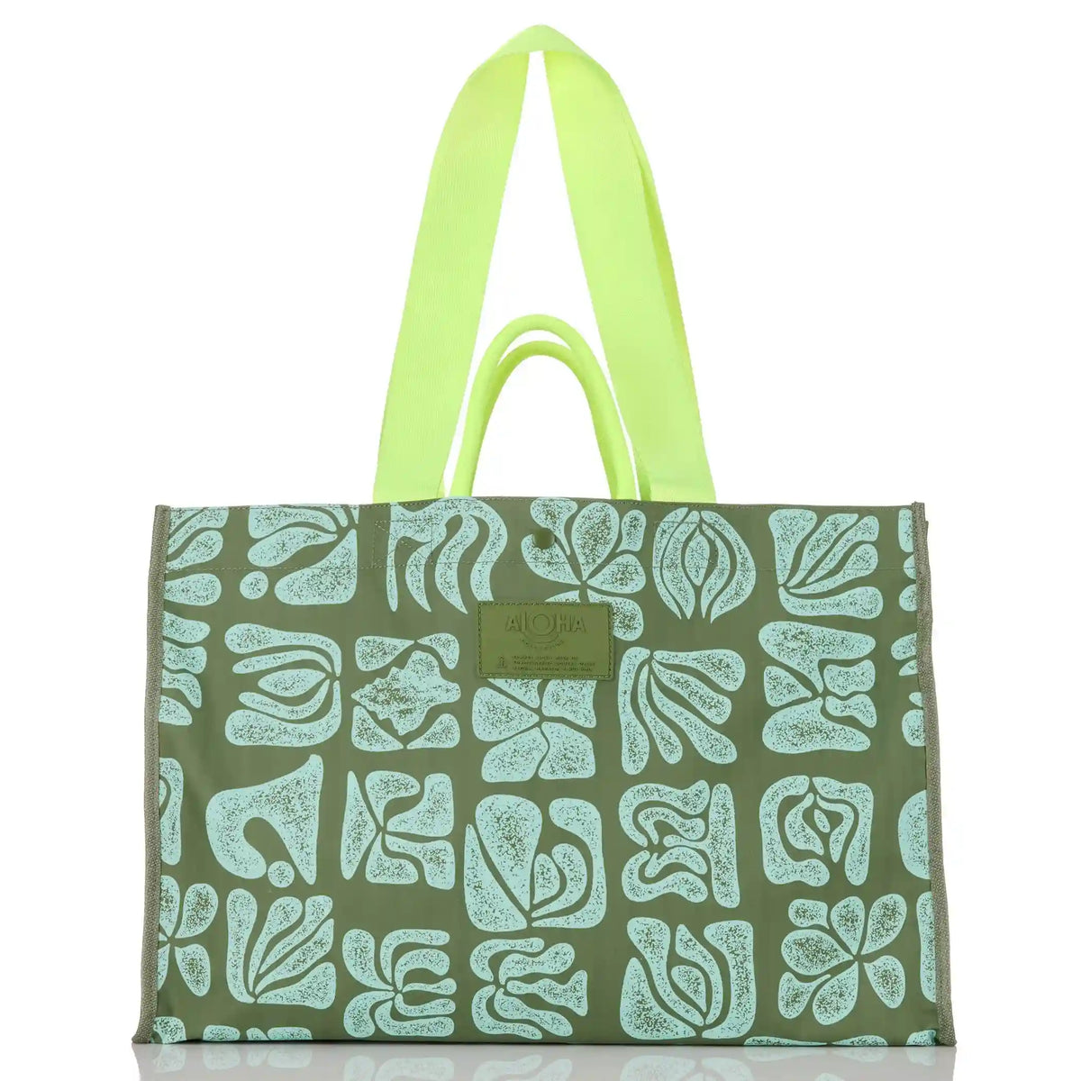 Retroglyphs Carry It All Tote in Sprout Main image