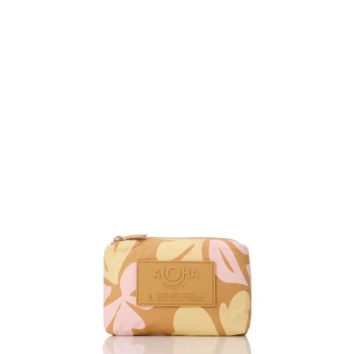 Swoosh Mini Pouch in Hey Girl on Tan Main image