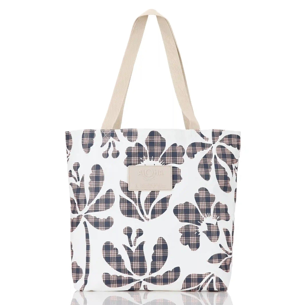 Palaka Fleur Reversible Tote in Neptune Main image