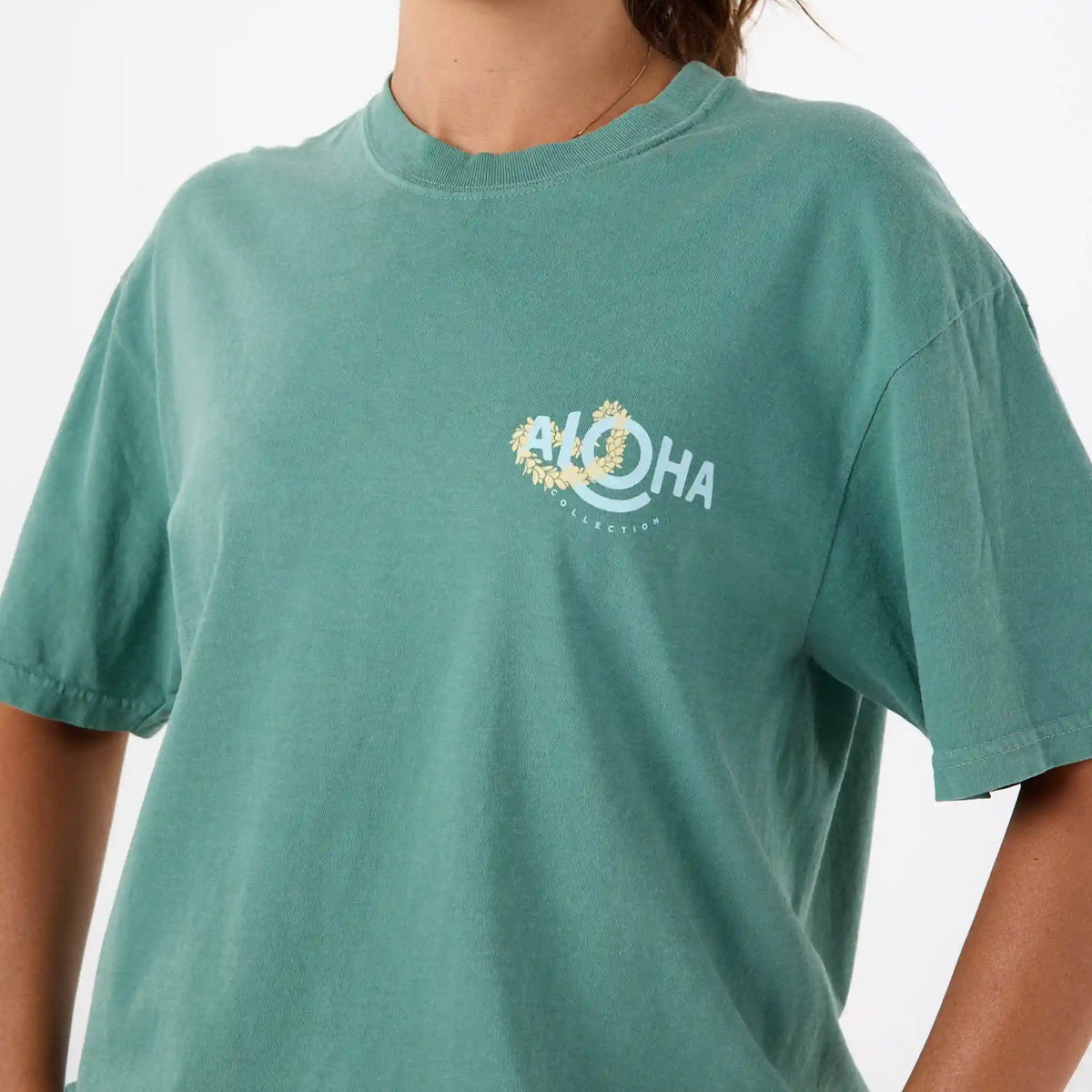 Lei ALOHA Short Sleeve in Vineyard Main image