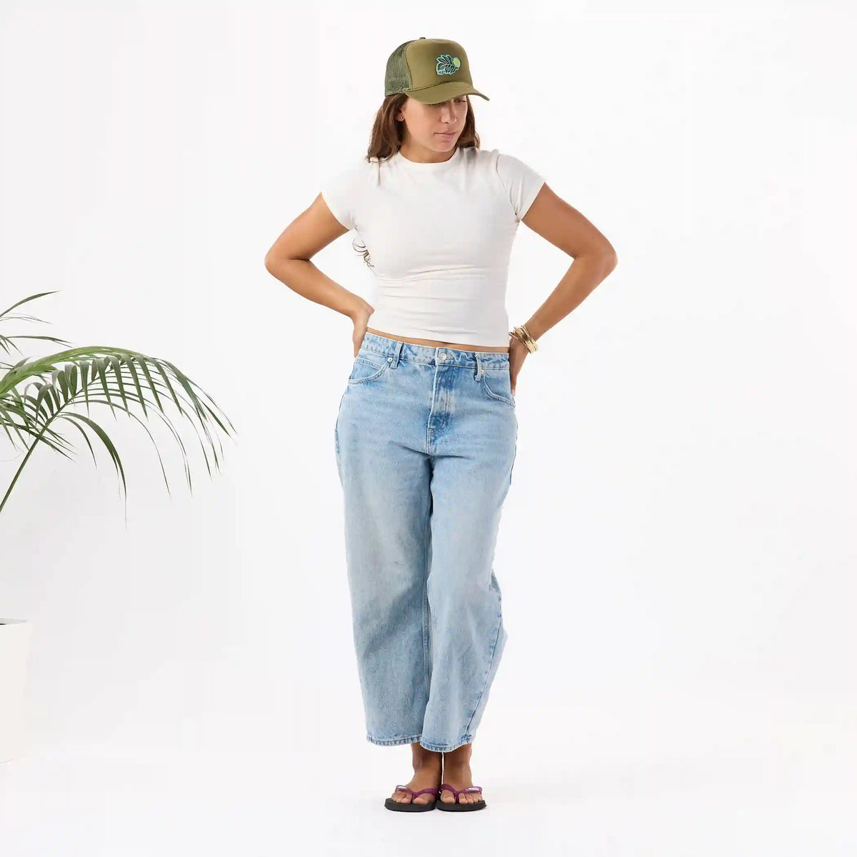 Foam Trucker Hat | ʻUlu - Olive