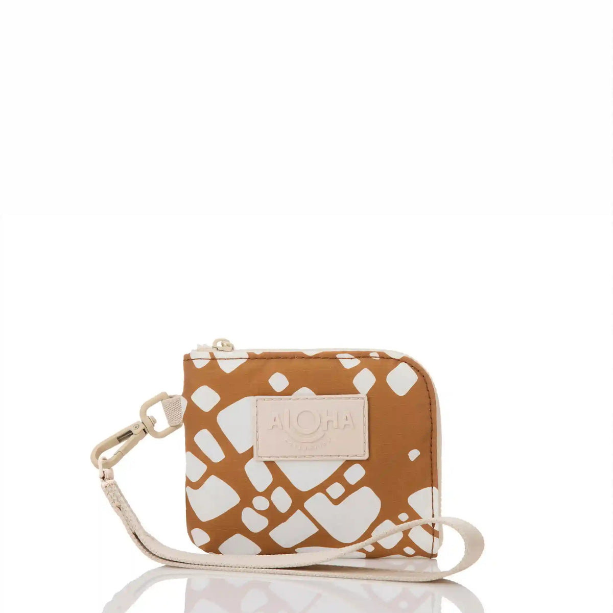 Textile Cone Go-To Wristlet in Brown Sugar Main image