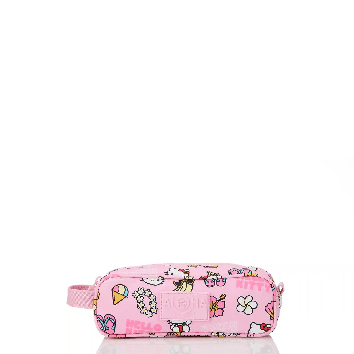 Hawaii Kawaii Icons Pencil Case in Black Main image