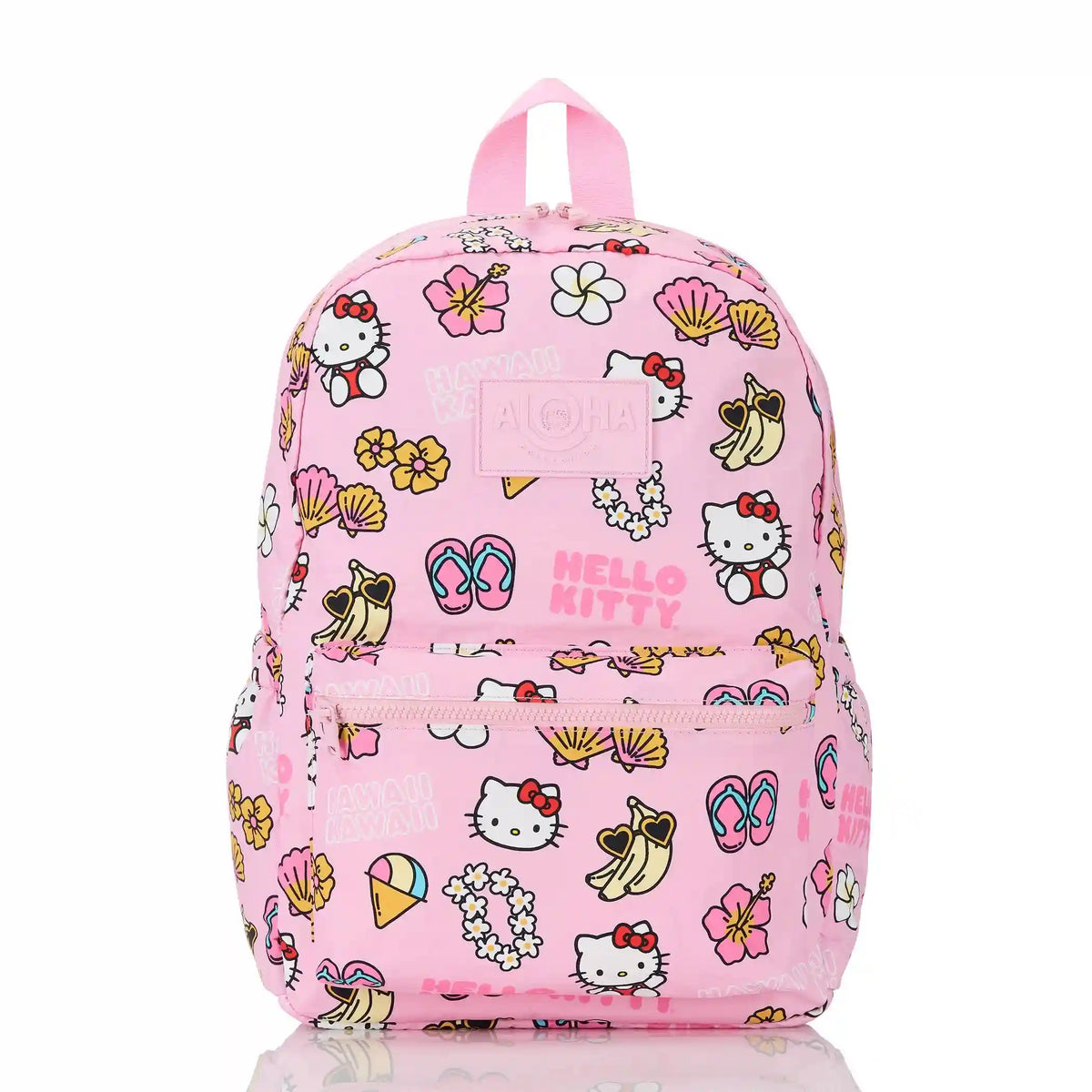 Hawaii Kawaii Icons Keep it Light Backpack in Black Main image