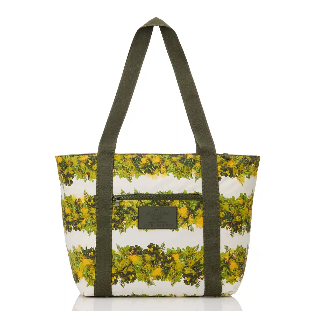 Keep It Light Zipper Tote | Lei Lehua Mamo by Aloha De Mele - Lehua Lei Main image