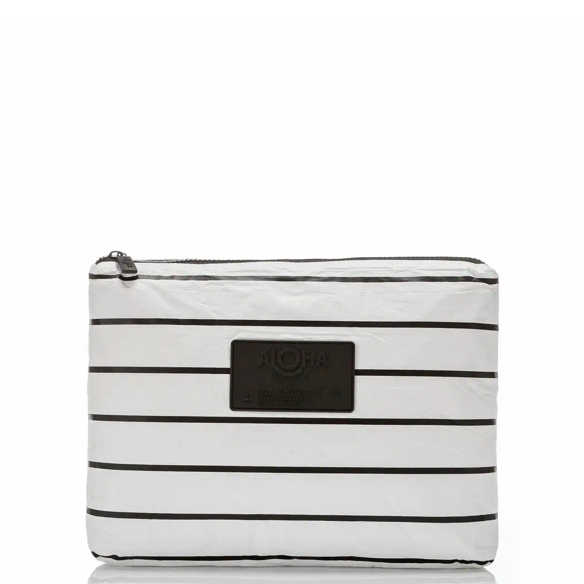 Mid Pouch | Pinstripe - Black on White Main image