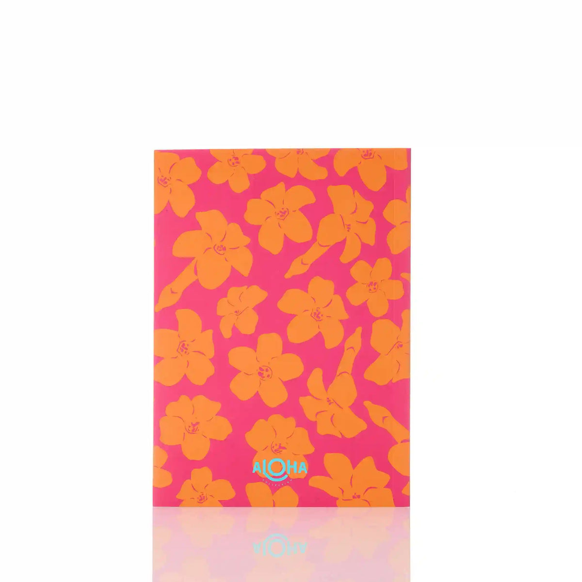 Puakenikeni Buds Notebook in Pink Orange Main image