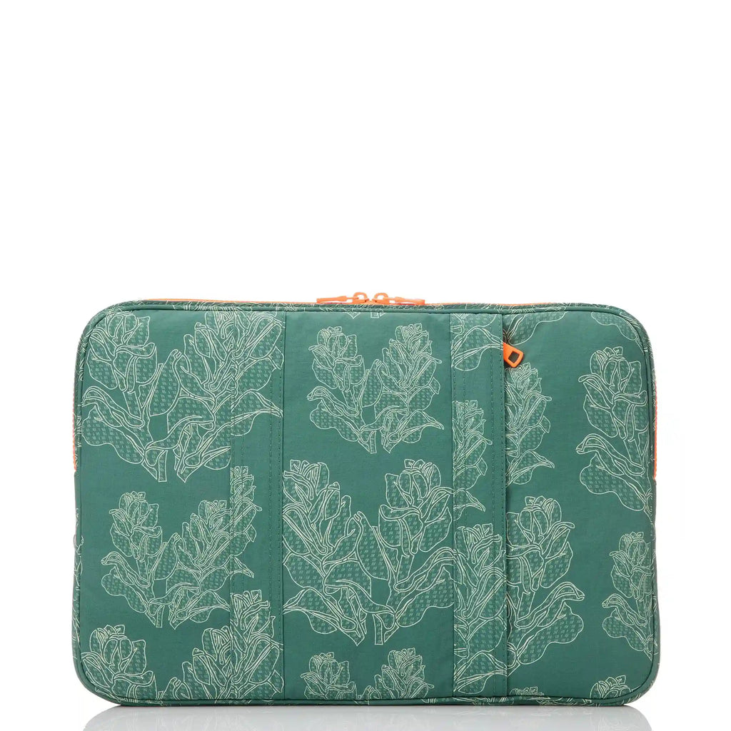 Leiha'a'akolea 16 Inch Keep It Light Laptop Case in Mauka by Sig Zane