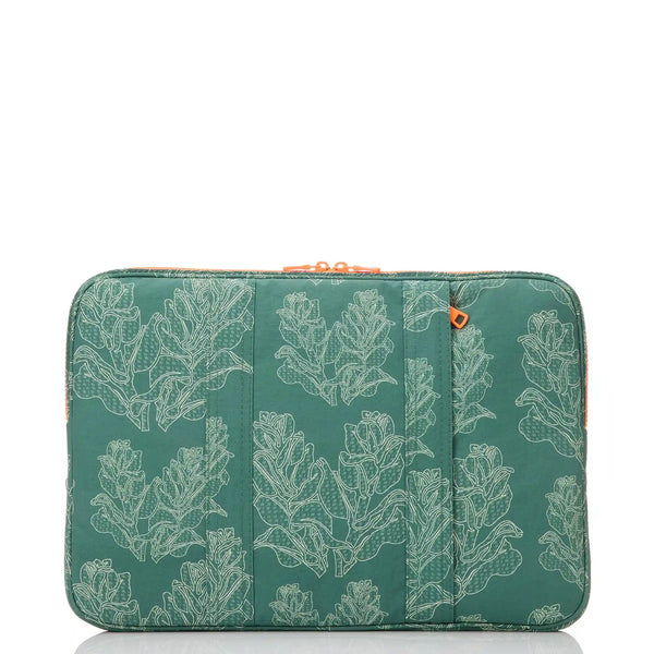 Leiha'a'akolea 16 Inch Keep It Light Laptop Case in Mauka by Sig Zane