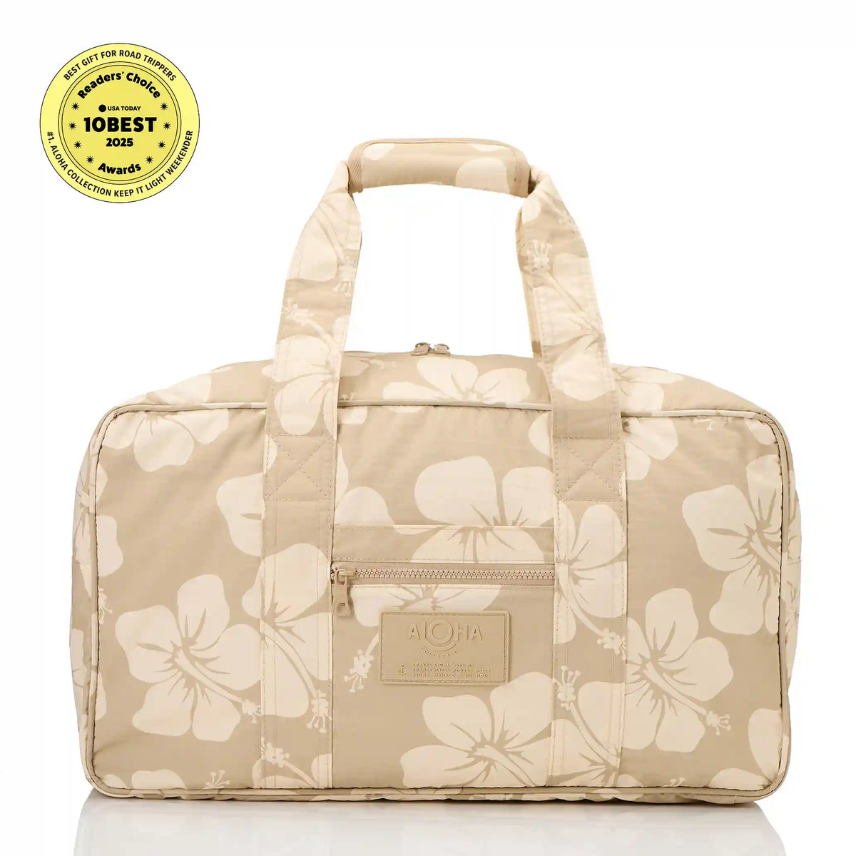Hana Hou Keep It Light Weekender in Creme on Dune Main image