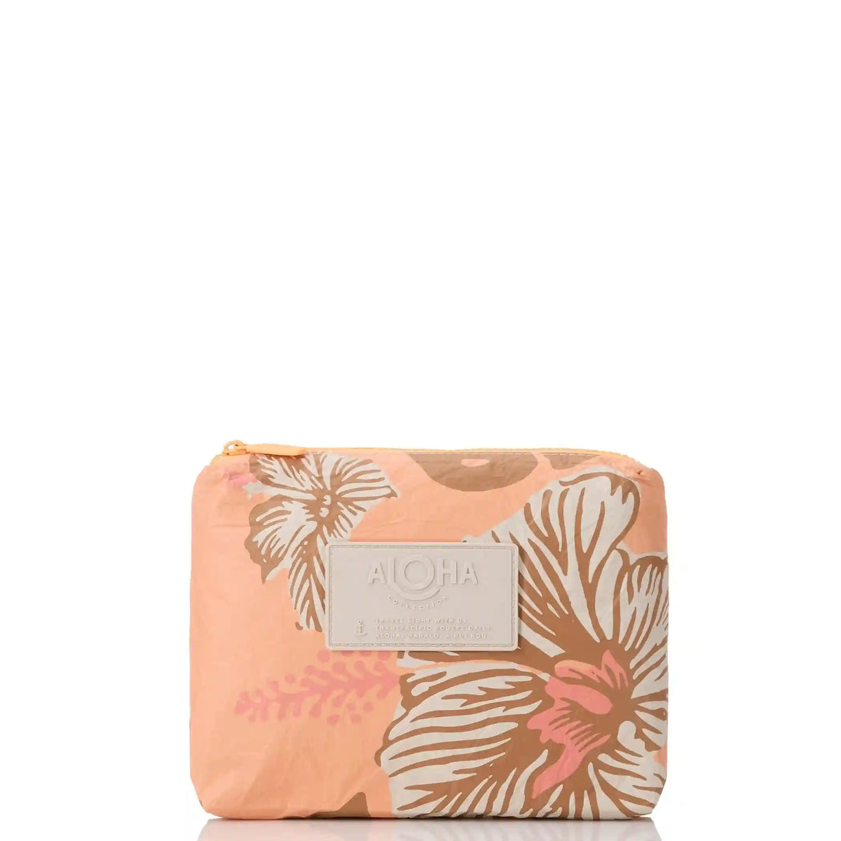 Pape'ete Small Pouch in Toffee on Sandstone Main image