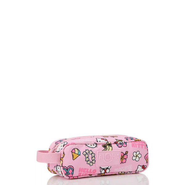 Hawaii Kawaii Icons Pencil Case in Black