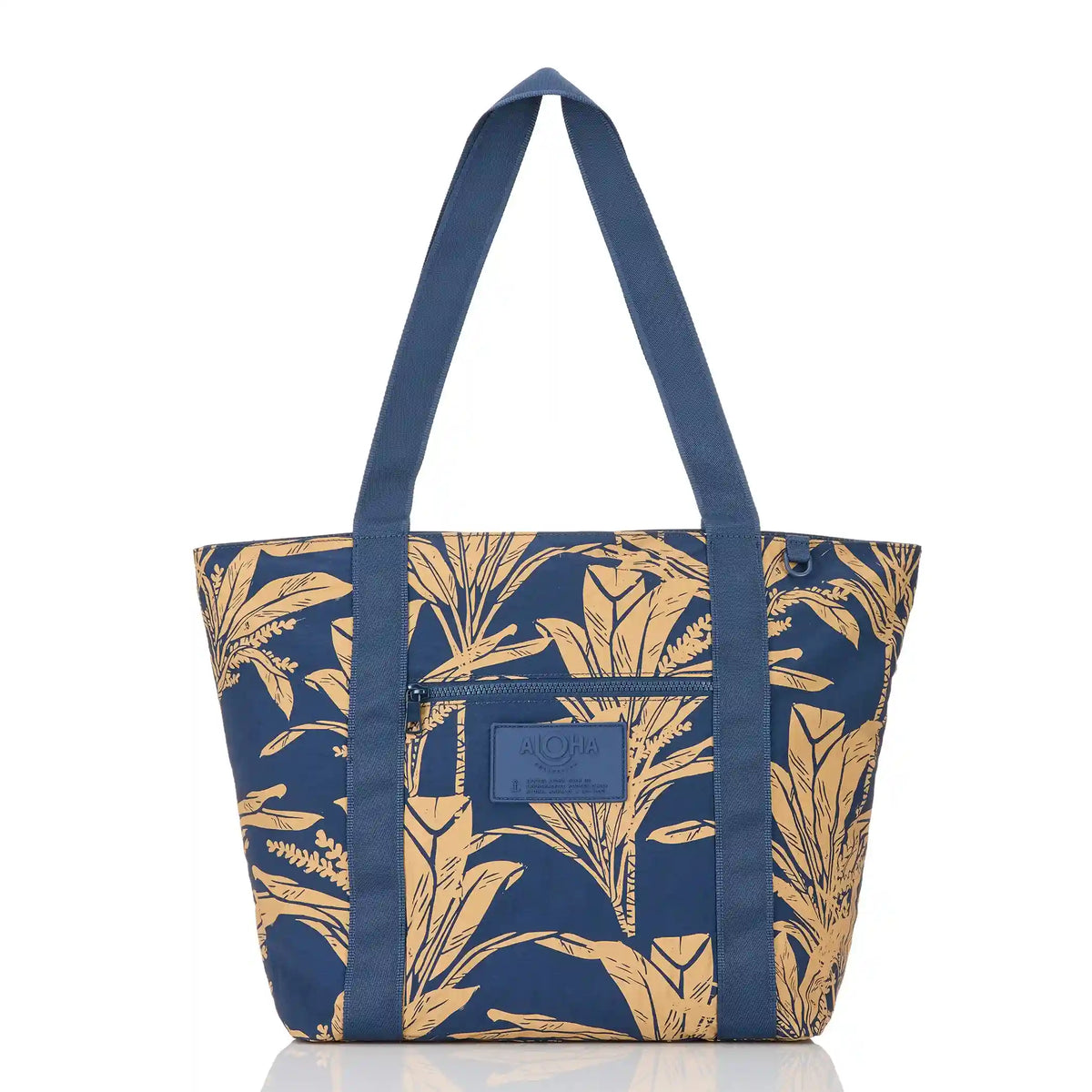 Ti Leaf Keep It Light Zipper Tote in Tan on Neptune Main image