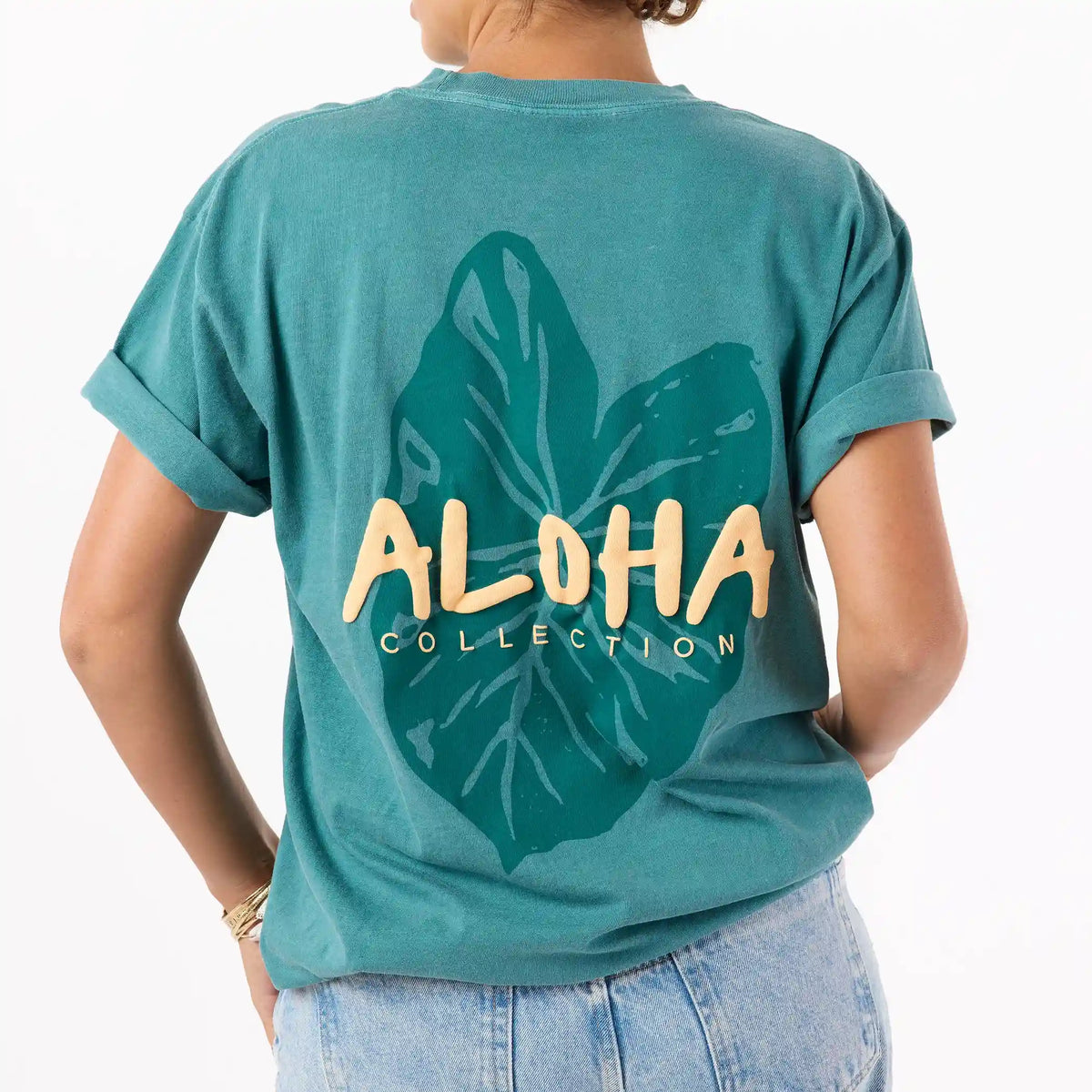 Short Sleeve | ALOHA Kalo - Emerald / SM Main image
