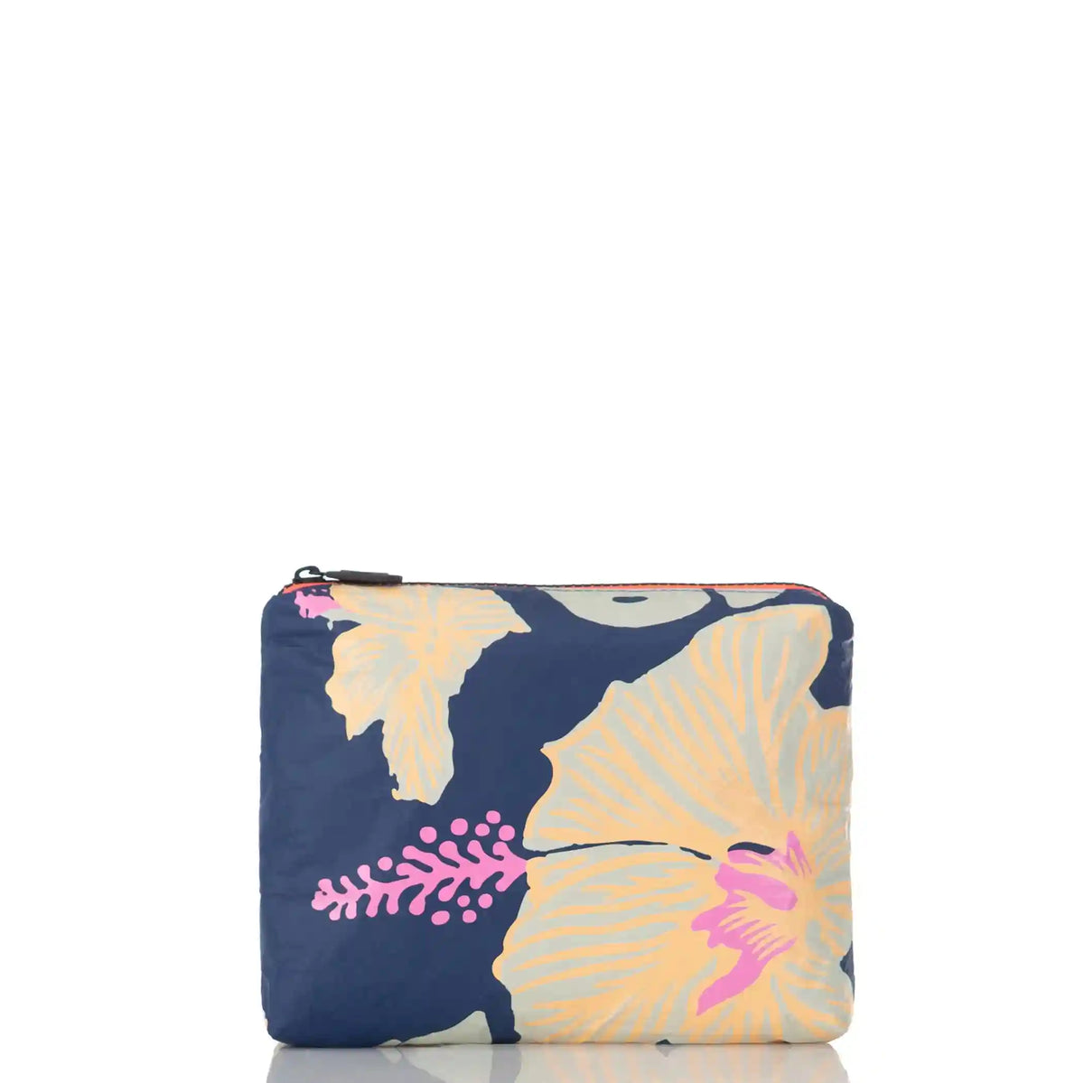 Papeʻete Small Pouch in Neon Moon on Navy Main image