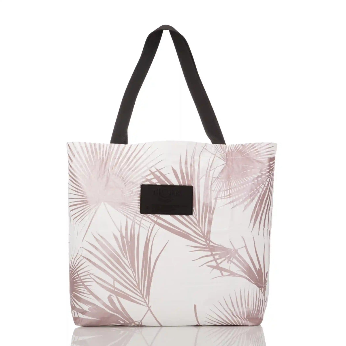 Day Palms Reversible Tote in Rose Gold Main image