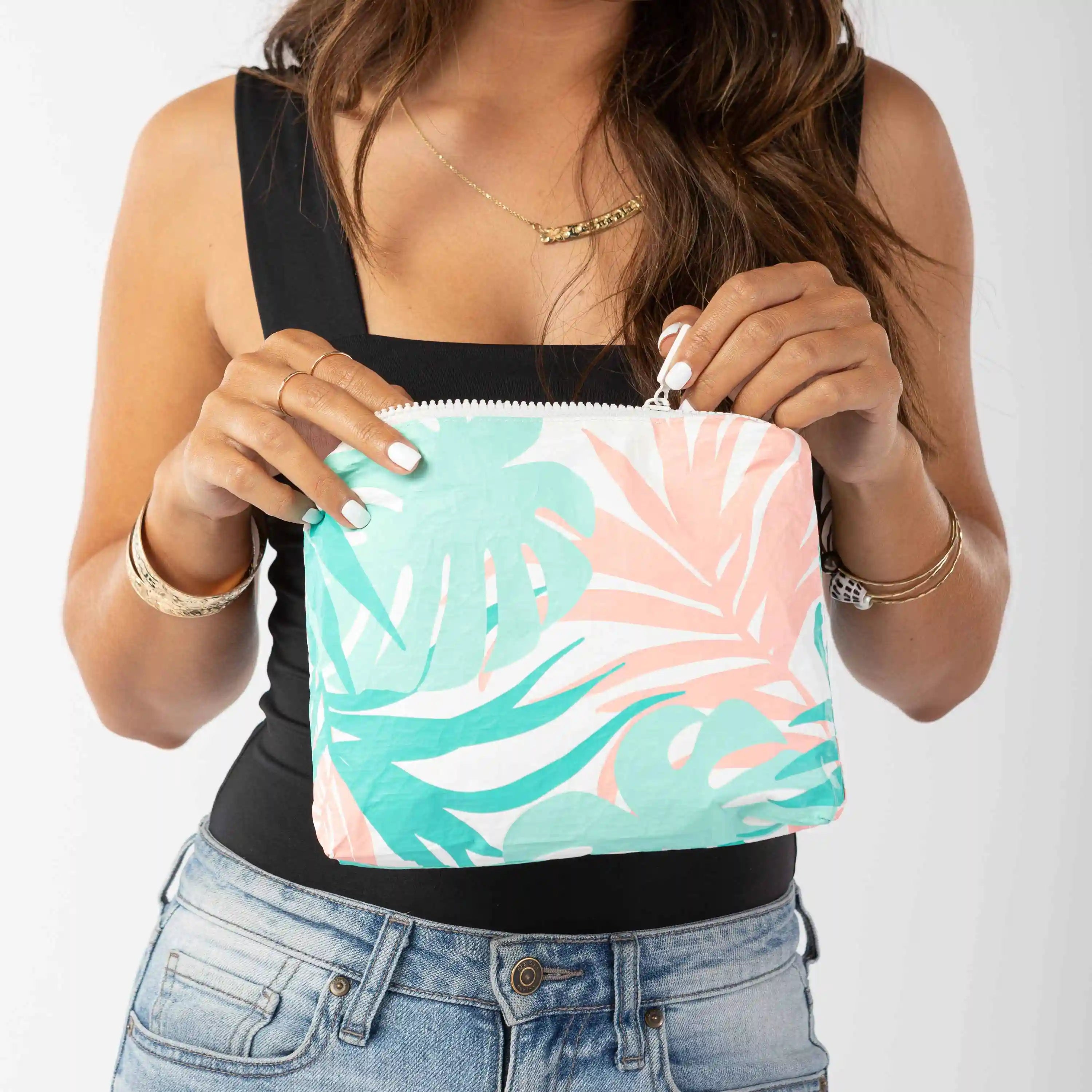 Small Tropics Pouch in POG Secondary image