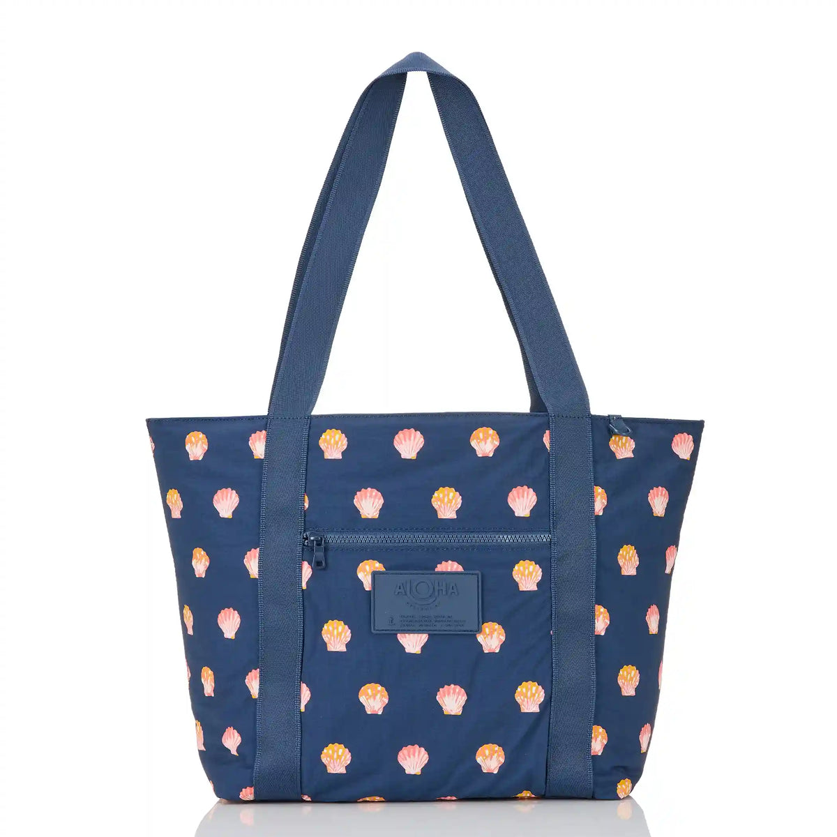 Sunny Dots Keep It Light Zipper Tote in Neptune Main image