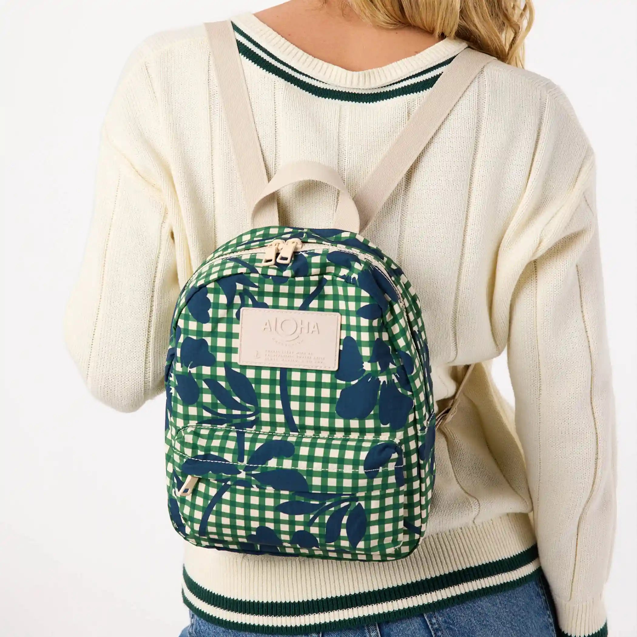 Picnic Fleur Keep It Light Mini Backpack in Vineyard Secondary image