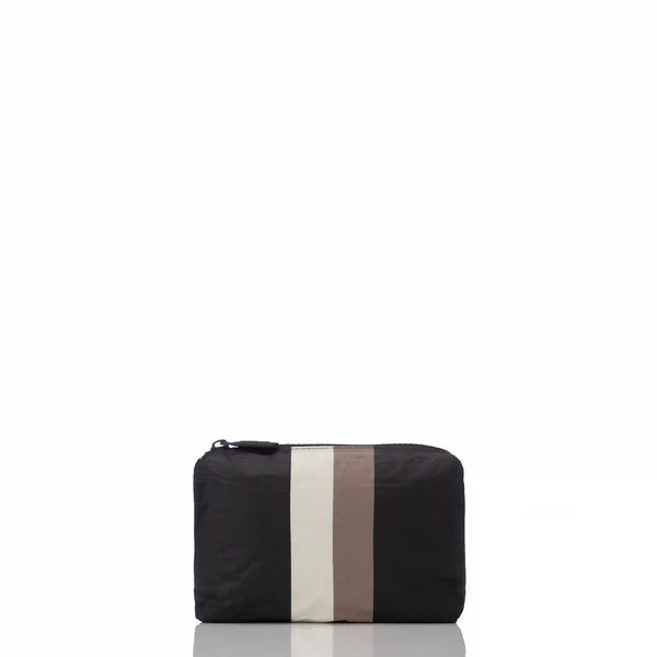 Le Voyageur Mini Pouch in Caffe on Black