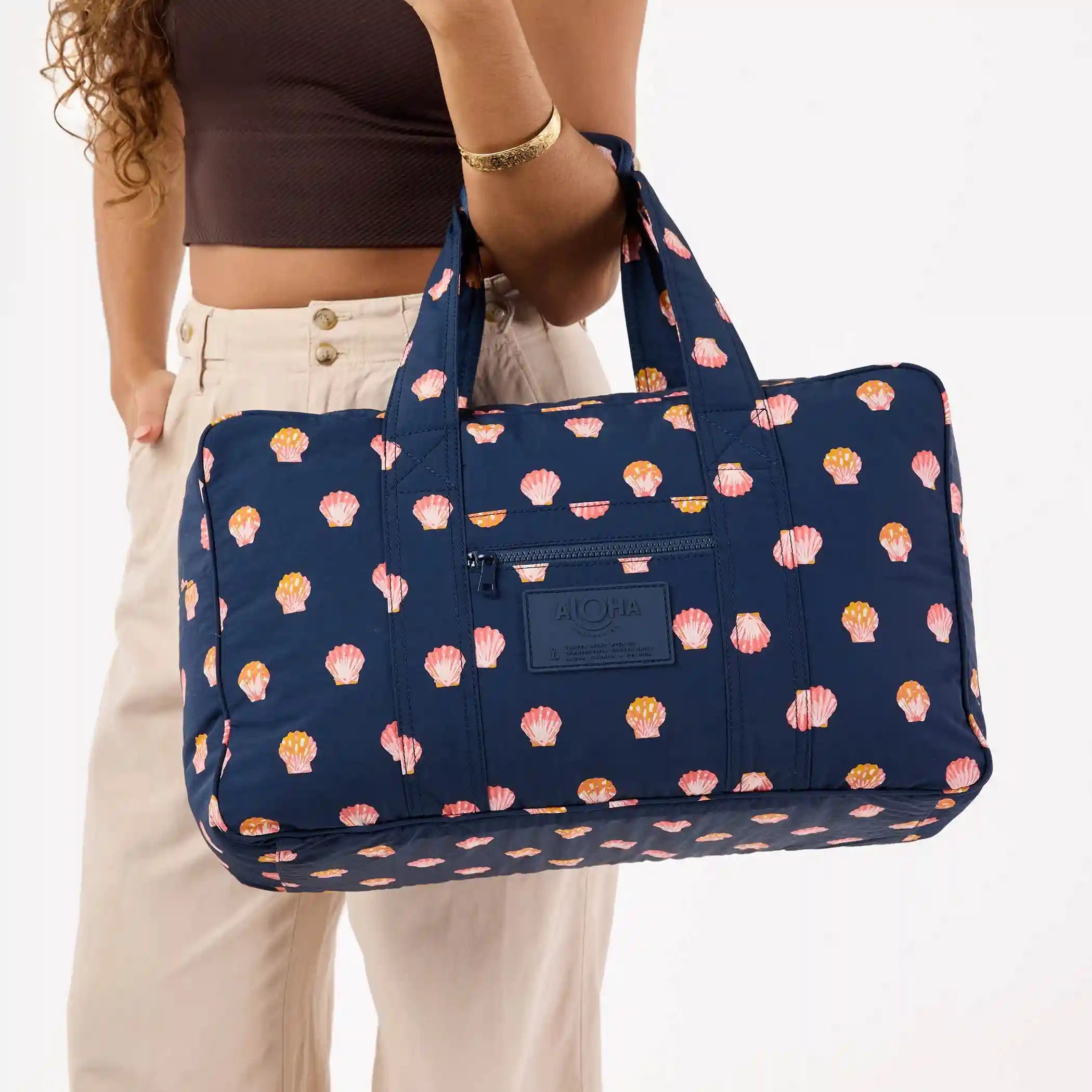 Sunny Dots Keep It Light Weekender in Neptune Secondary image