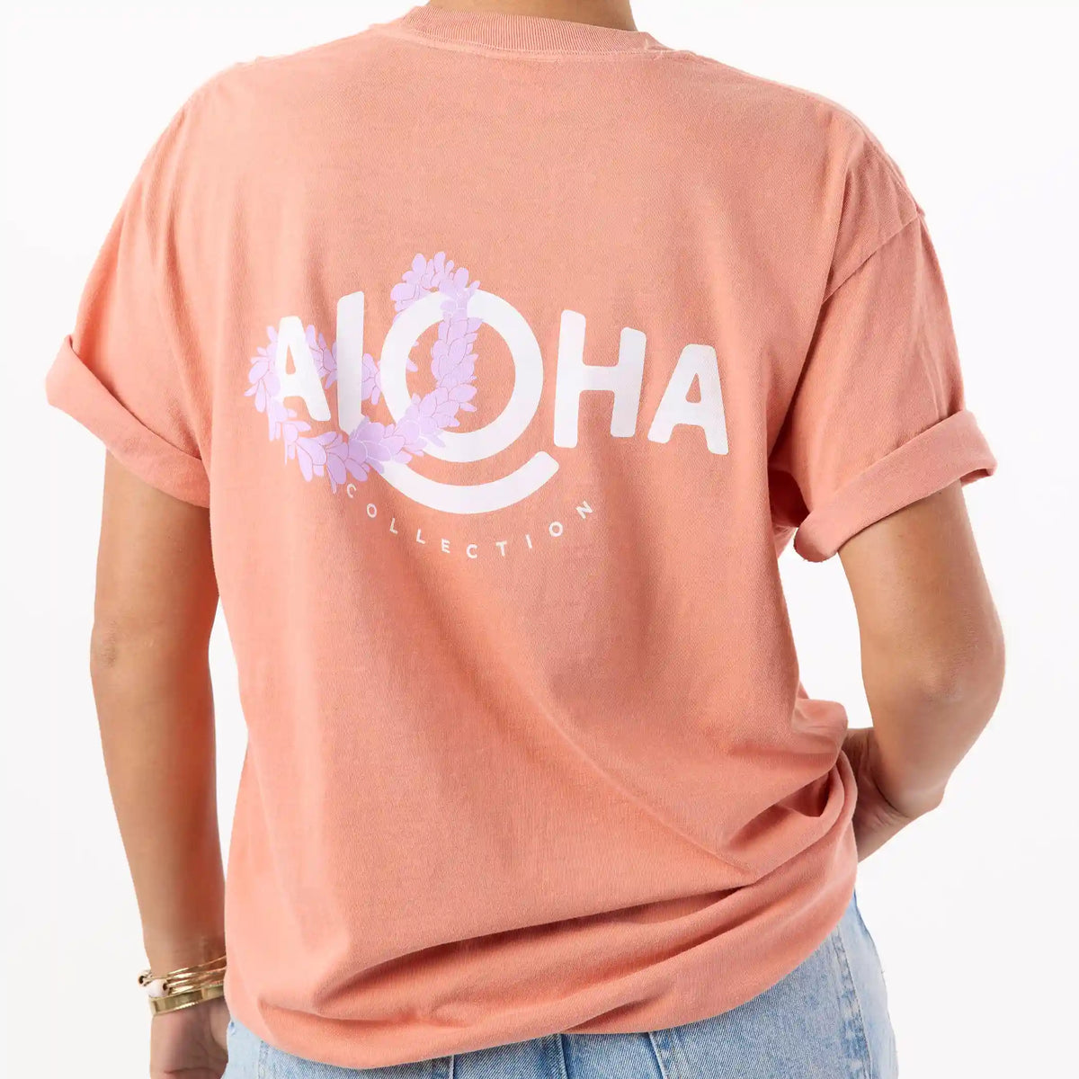 Short Sleeve | Lei ALOHA - Tropical / SM Main image