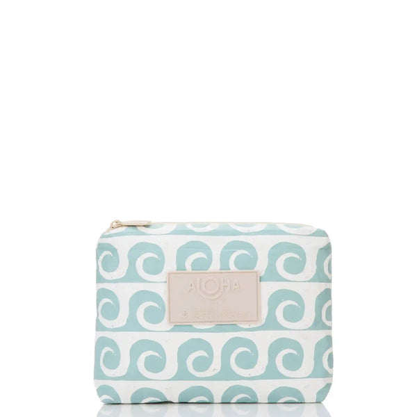 Party Wave Small Pouch in Low Tide