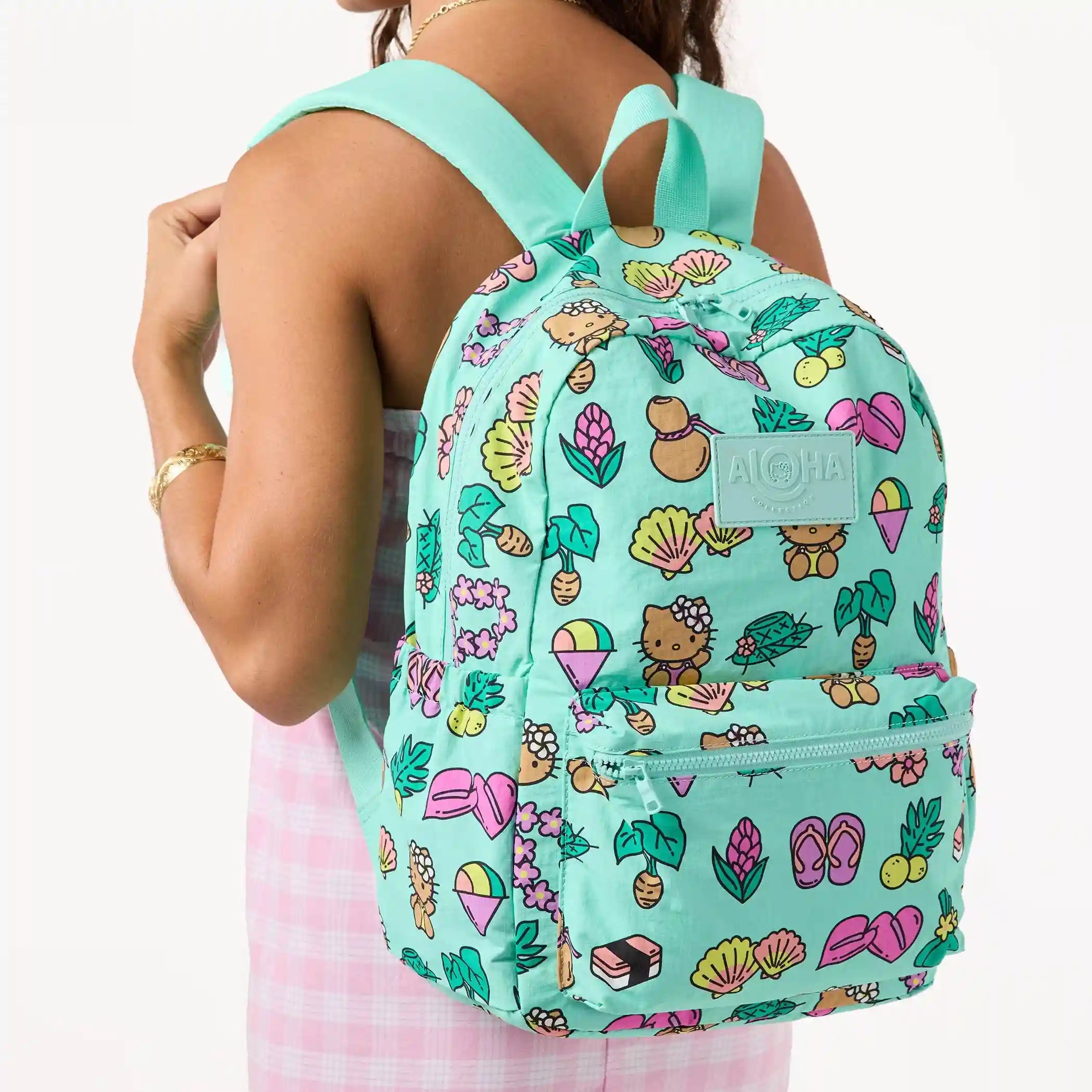 ALOHA Icons Keep it Light Backpack in Splash Secondary image
