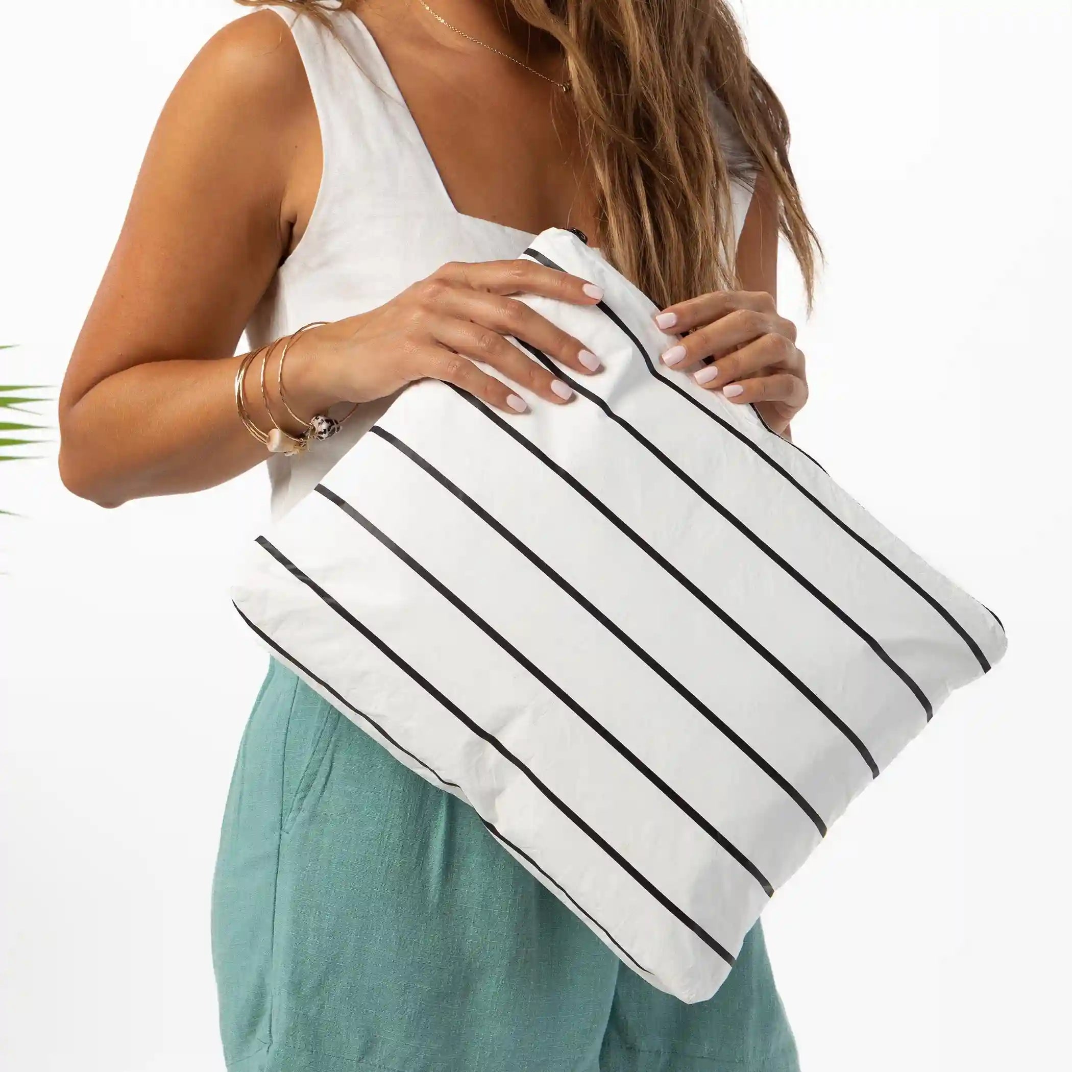 MAX Pinstripe Pouch Secondary image