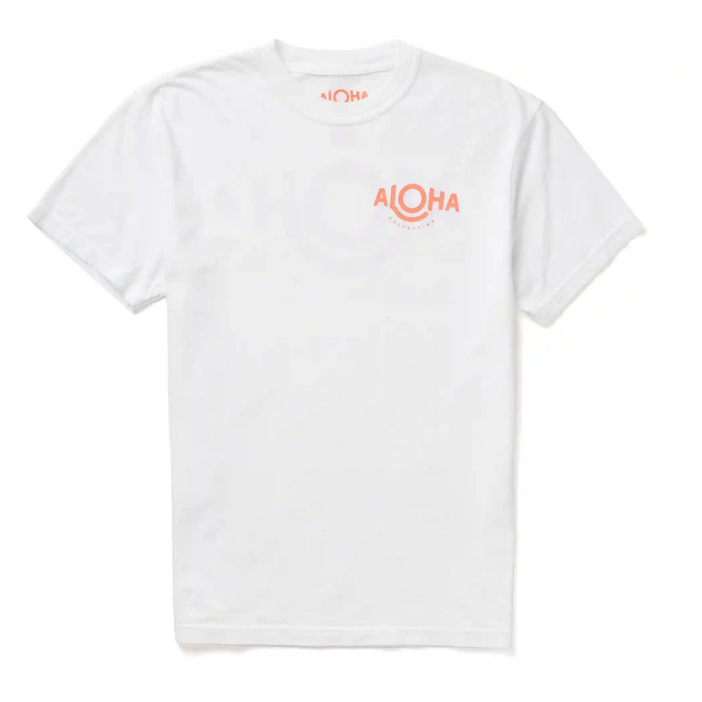 ALOHA Hana Hou Short Sleeve in White