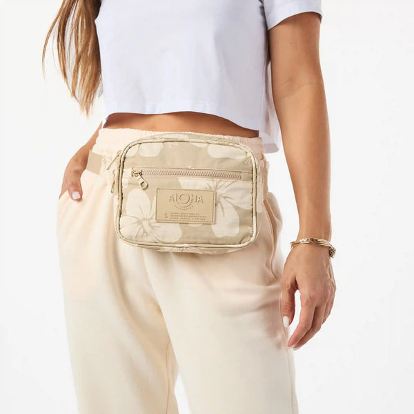 Hana Hou Keep It Light Hip Pack in Creme on Dune