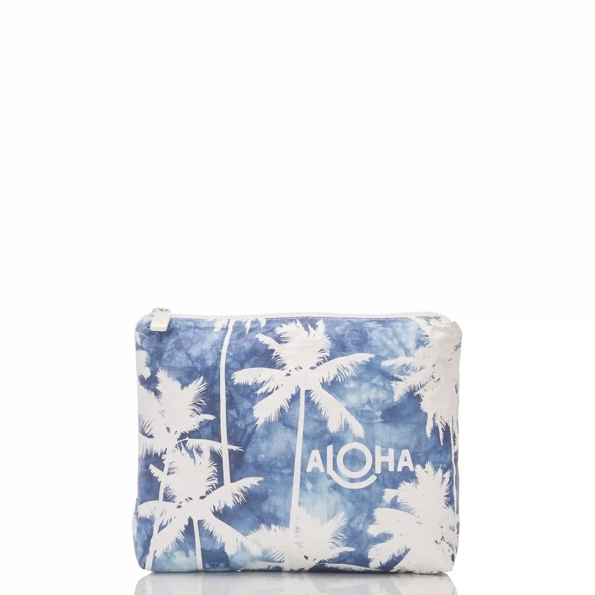 Small Indigo Coco Palms Pouch Main image