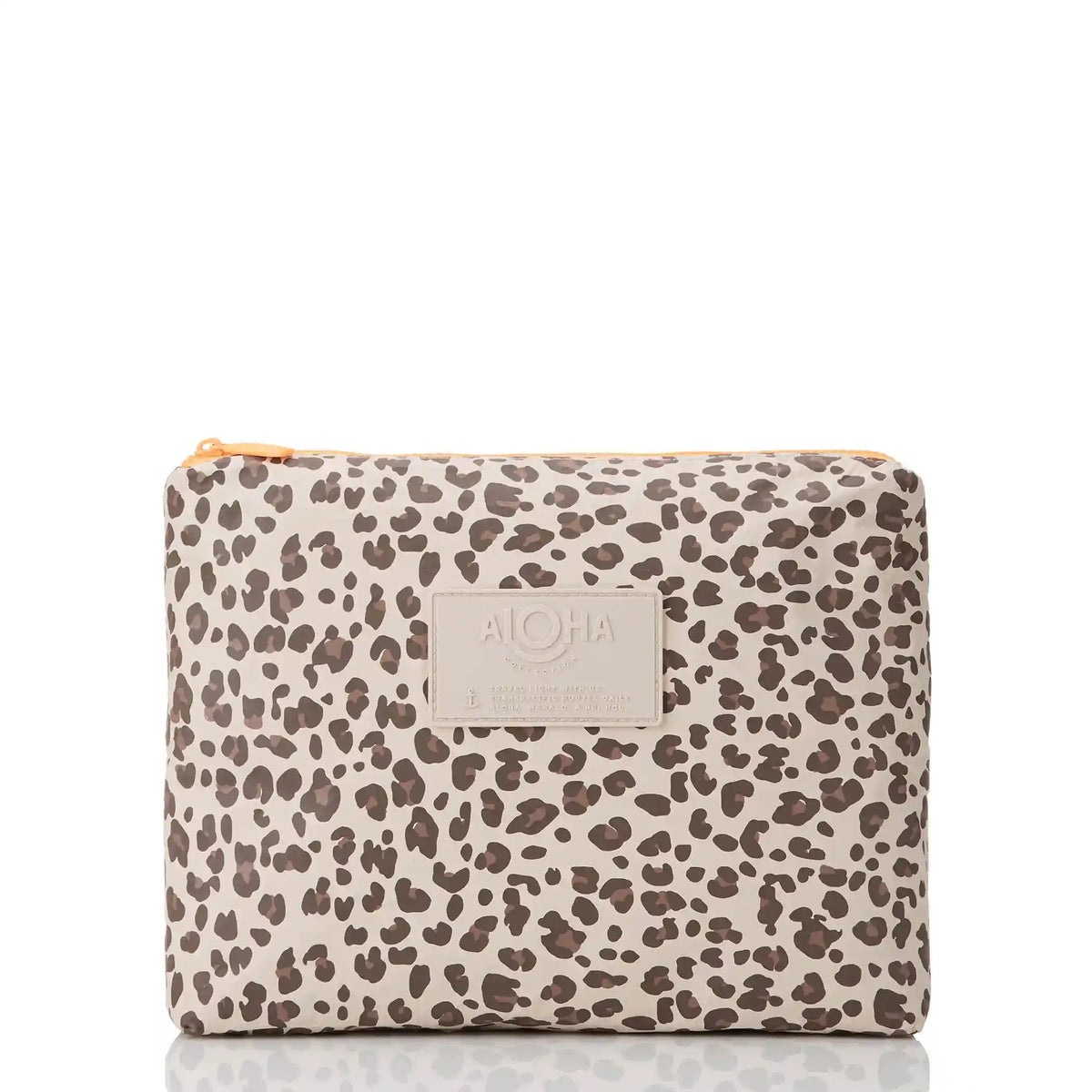 Leopard Cub Mid Pouch in Coconut Main image