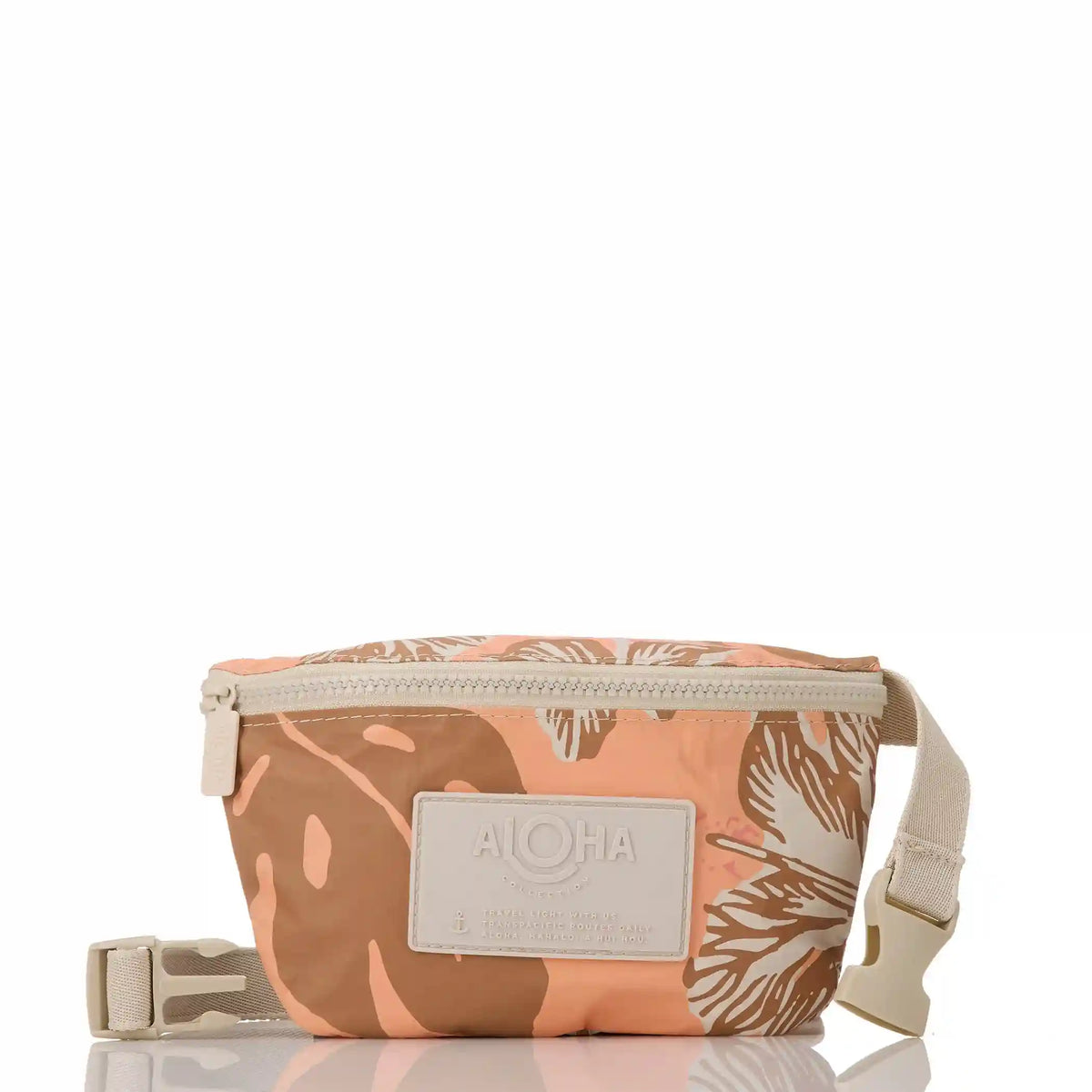 Pape'ete Mini Hip Pack in Toffee on Sandstone Main image