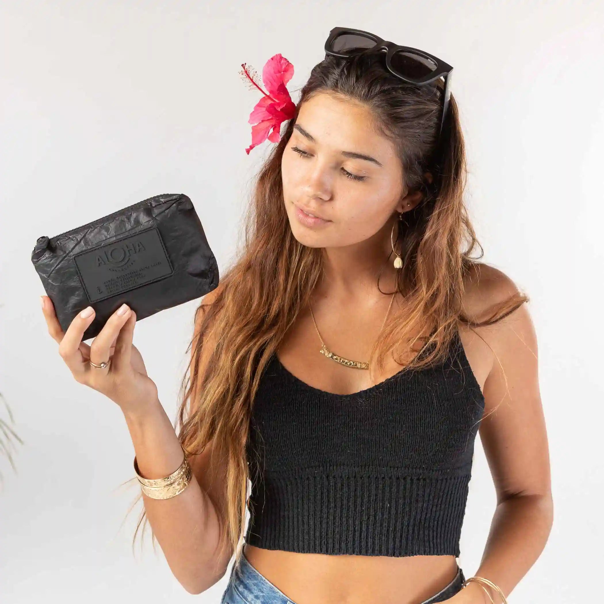 Mini Black Pouch Secondary image