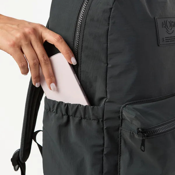 Textile Cone Keep It Light Backpack in Brown Sugar