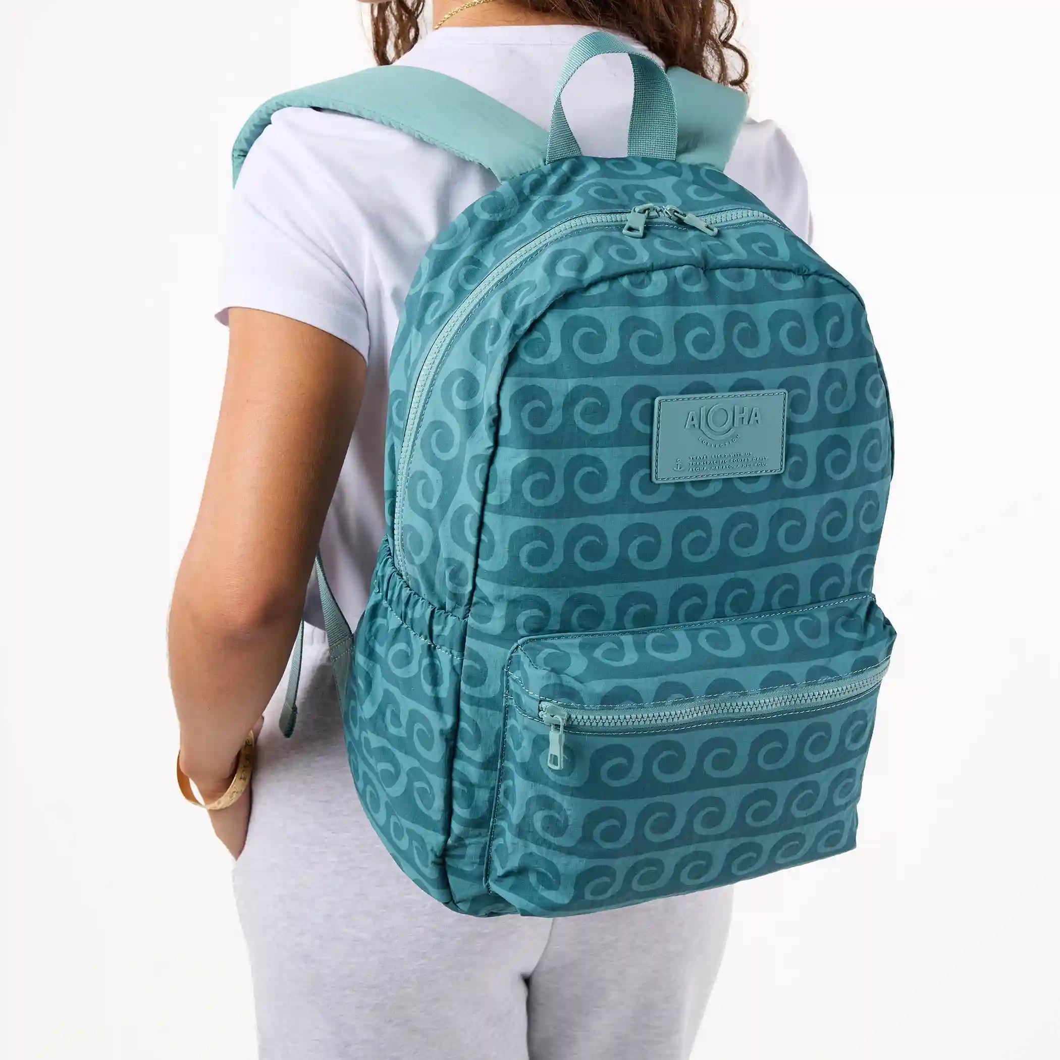 Party Wave Keep It Light Backpack in Tide Secondary image