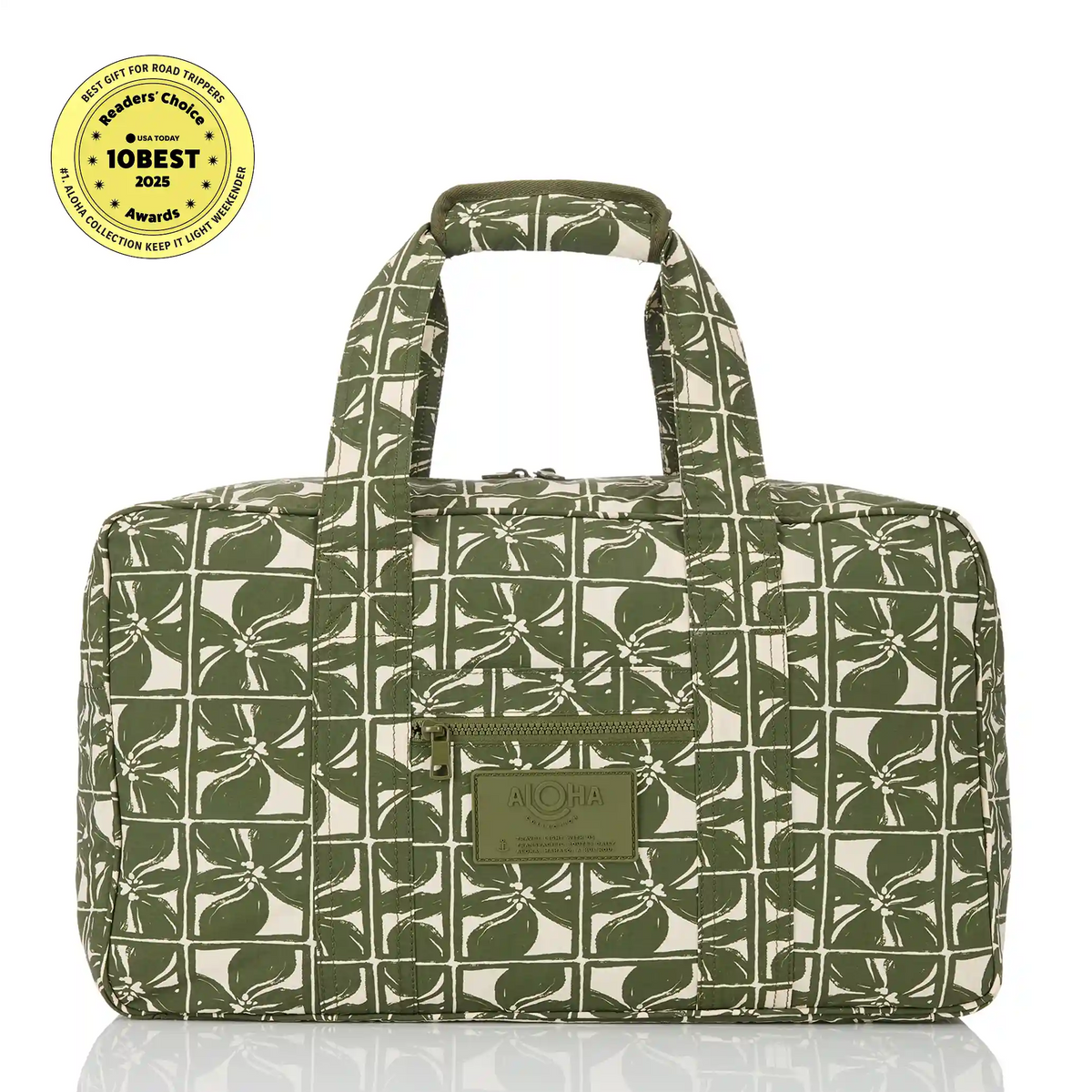 Lattice Keep It Light Weekender in Olive Main image