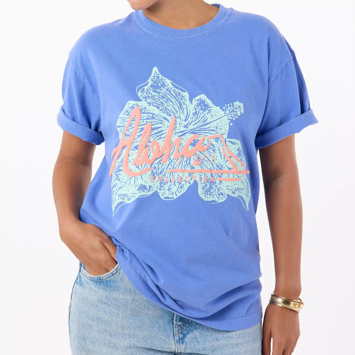 Short Sleeve | ALOHA World Tour - Blue / SM Main image
