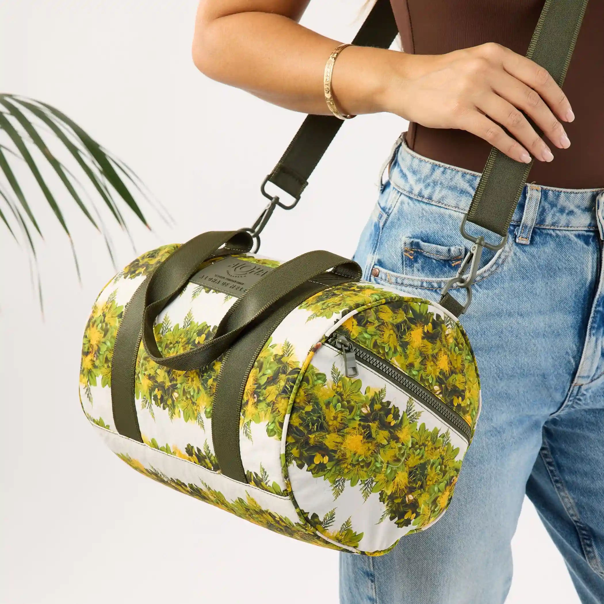 Lei Lehua Mamo Keep it Light Stubby Duffle by Aloha De Mele Secondary image