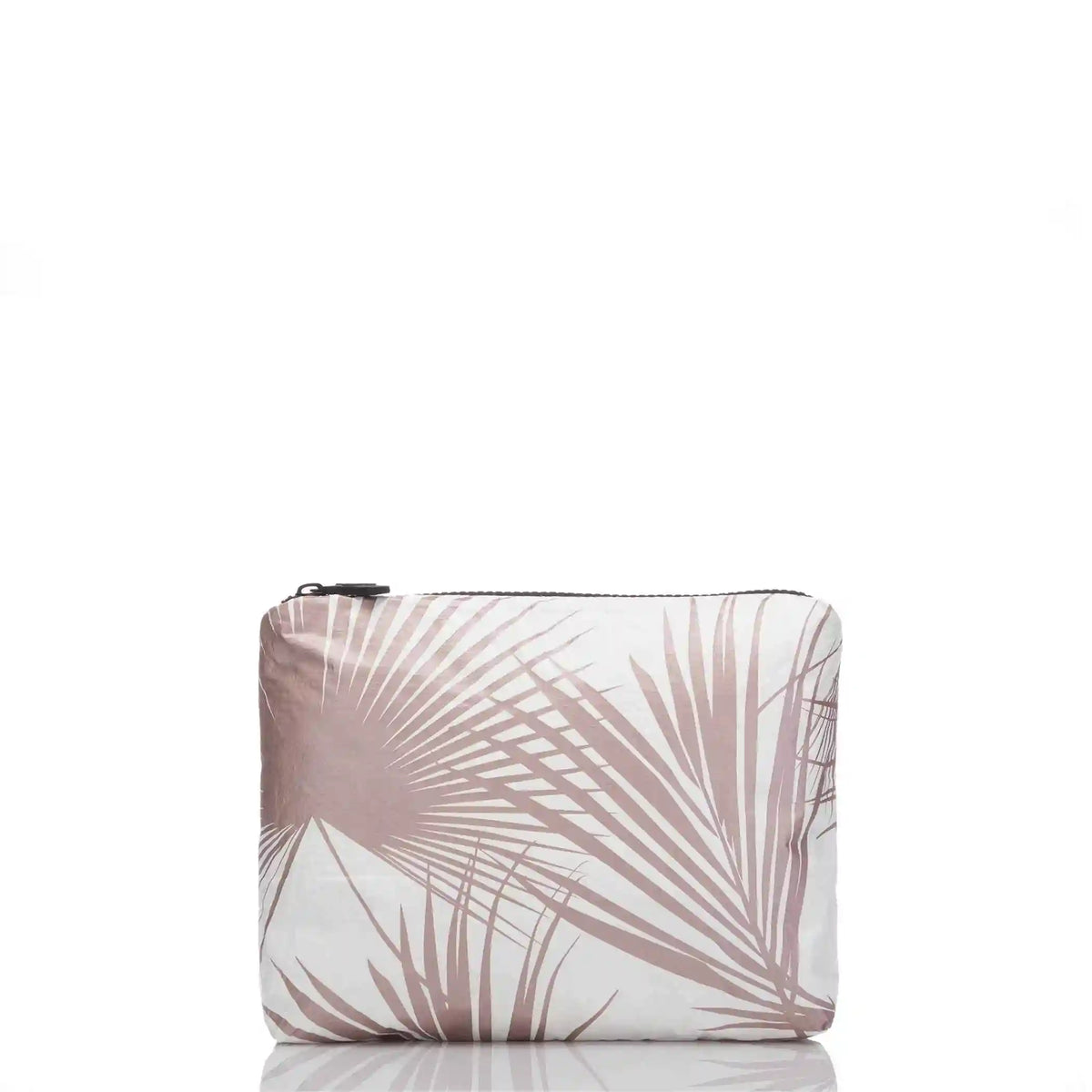 Small Day Palms Pouch in Rose Gold Main image